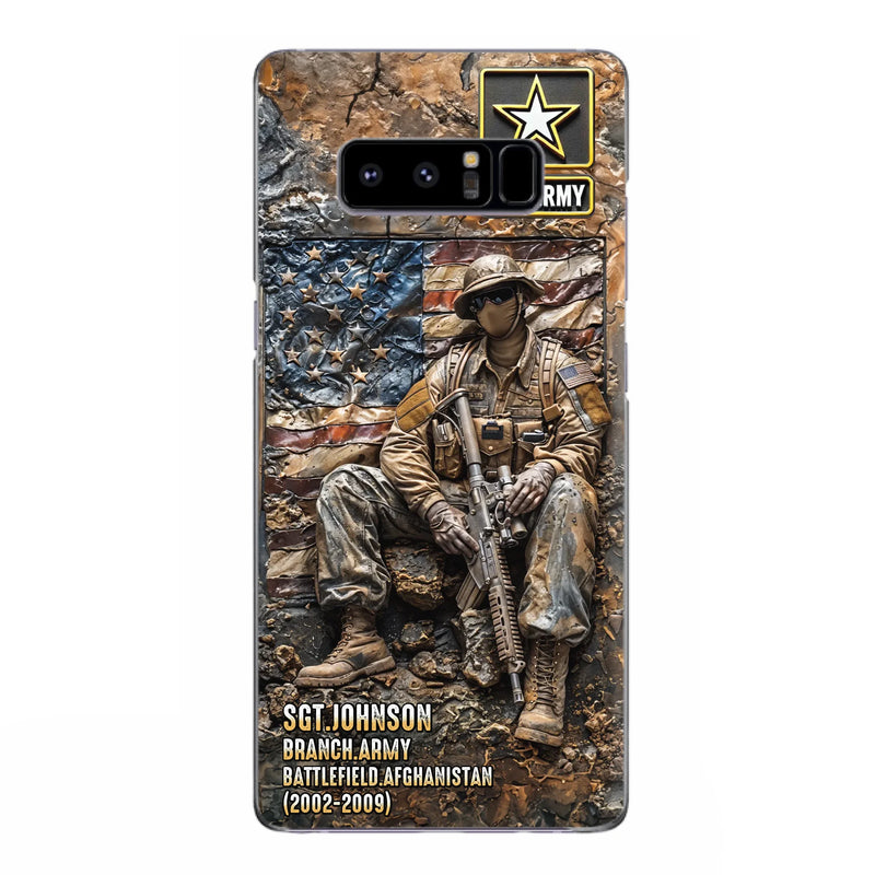 Custom Personalized Veteran Phone Case For iPhone/ Samsung - Veteran Gift Idea