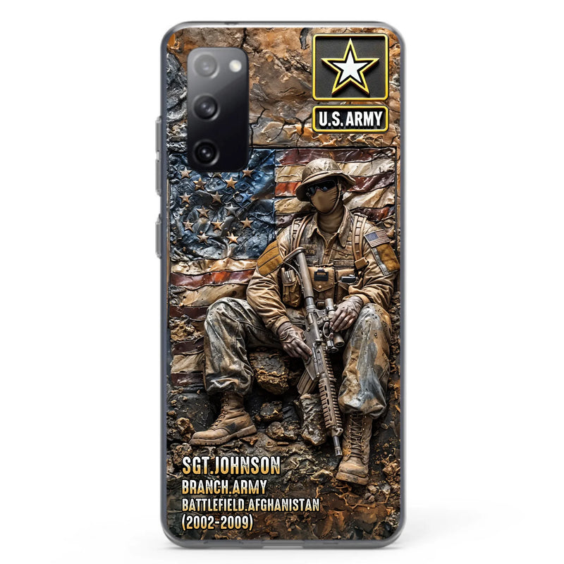 Custom Personalized Veteran Phone Case For iPhone/ Samsung - Veteran Gift Idea