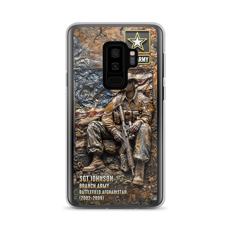 Custom Personalized Veteran Phone Case For iPhone/ Samsung - Veteran Gift Idea