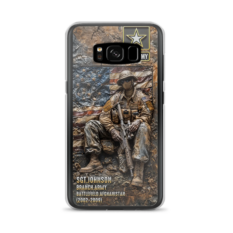 Custom Personalized Veteran Phone Case For iPhone/ Samsung - Veteran Gift Idea