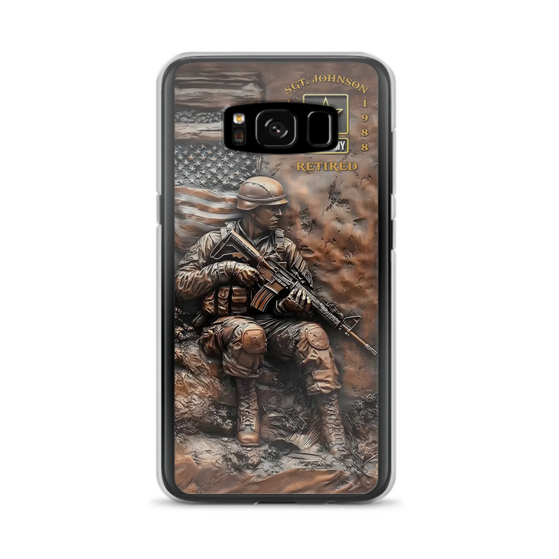 Custom Personalized Veteran Phone Case - Gift Idea For Veteran - Case For iPhone/ Samsung