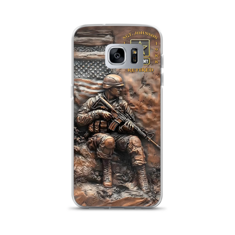 Custom Personalized Veteran Phone Case - Gift Idea For Veteran - Case For iPhone/ Samsung