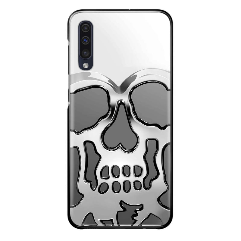 Custom Personalized Veteran Skull Metalic Phone Case - Gift Idea For Veteran - Case For iPhone/ Samsung