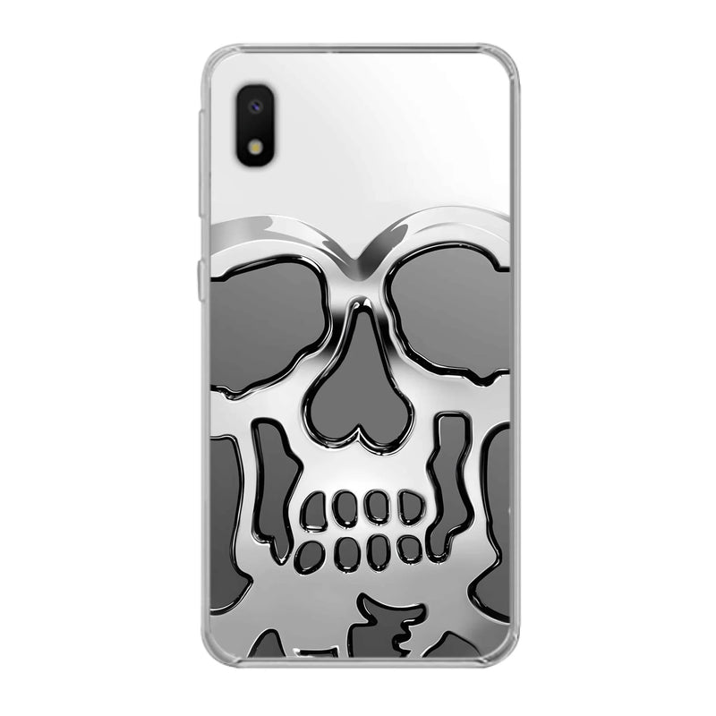 Custom Personalized Veteran Skull Metalic Phone Case - Gift Idea For Veteran - Case For iPhone/ Samsung