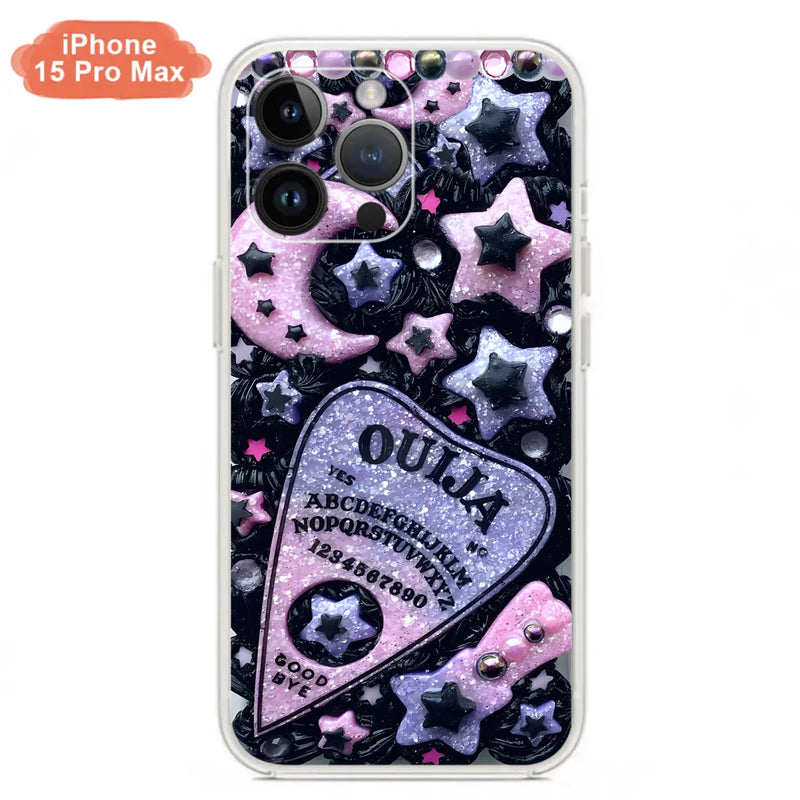 Custom Personalized Witch Phone Case - Halloween Gift Idea - Case For iPhone/ Samsung - Ouija Planchette