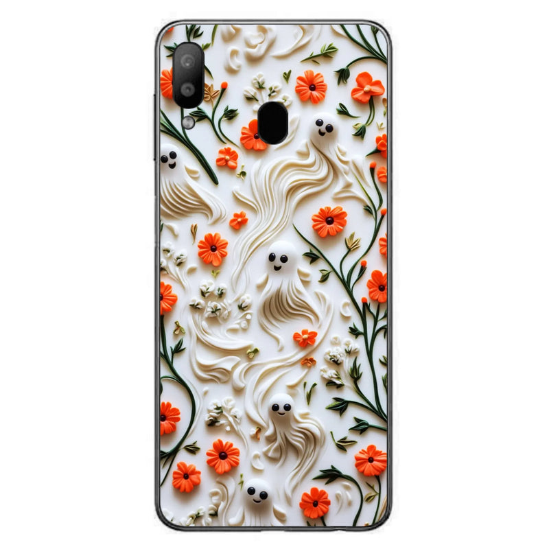 Custom Personalized 3D Clay Boo Phone Case - Halloween Gift Idea - Case For iPhone/ Samsung