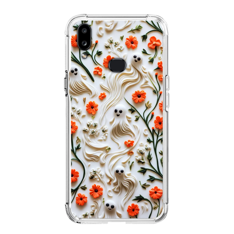 Custom Personalized 3D Clay Boo Phone Case - Halloween Gift Idea - Case For iPhone/ Samsung
