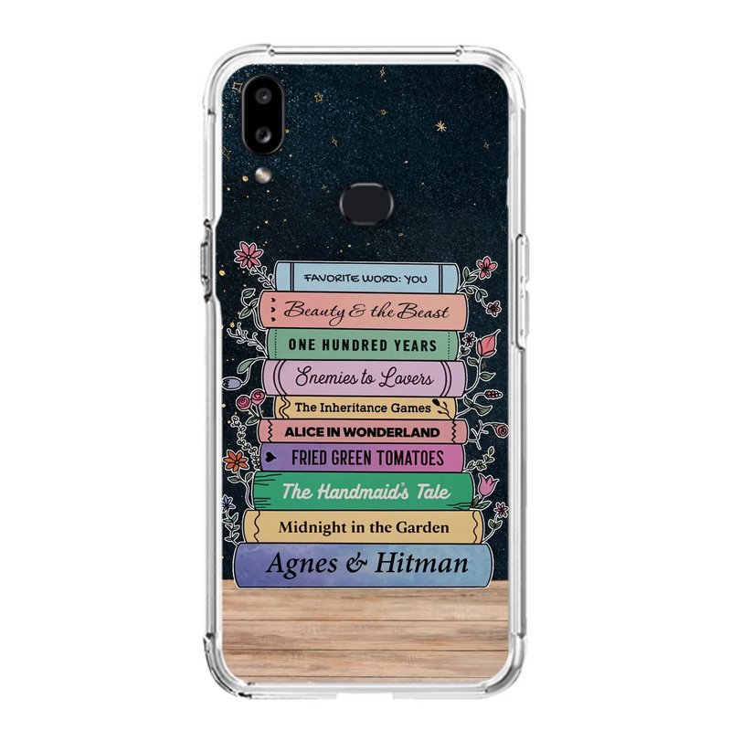 Custom Personalized Reading Book Phone Case For iPhone/ Samsung - Gift Idea For Reading Lover/ Birthday