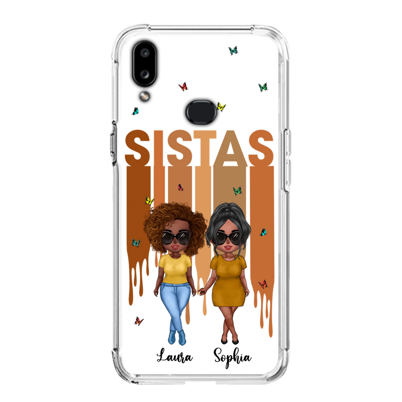 Custom Personalized Best Friends Phone Case - Upto 5 Girls - Gift Idea For Sisters/ Besties - Case For iPhone/Samsung