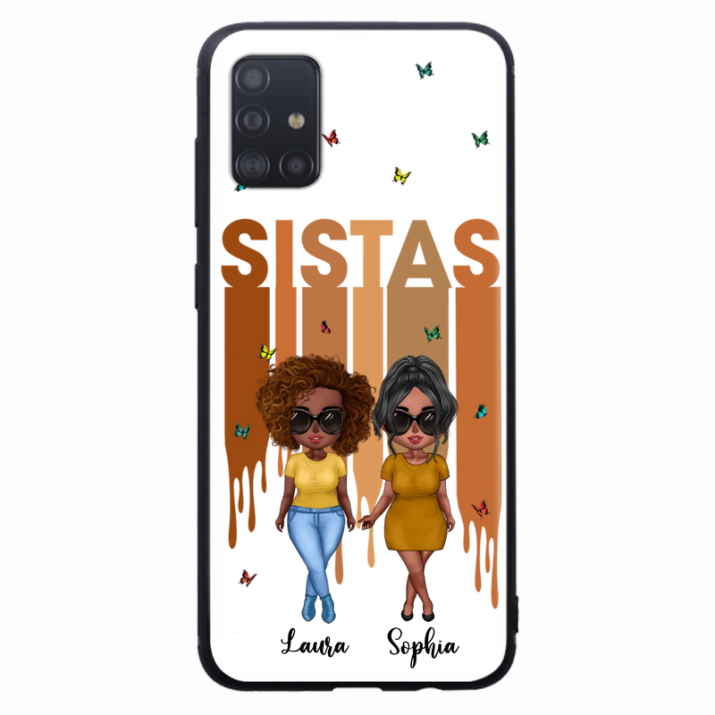 Custom Personalized Best Friends Phone Case - Upto 5 Girls - Gift Idea For Sisters/ Besties - Case For iPhone/Samsung