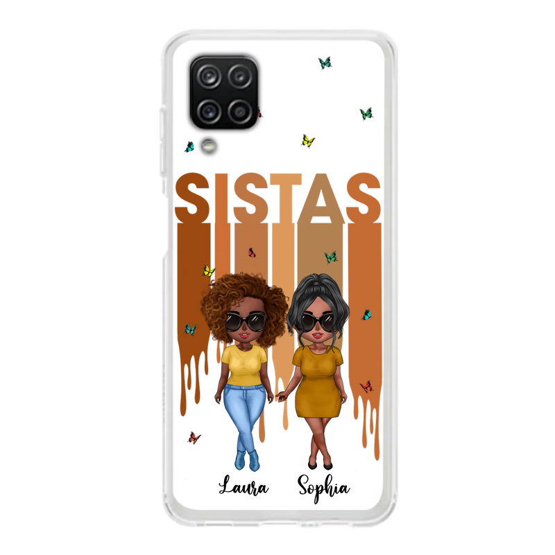 Custom Personalized Best Friends Phone Case - Upto 5 Girls - Gift Idea For Sisters/ Besties - Case For iPhone/Samsung