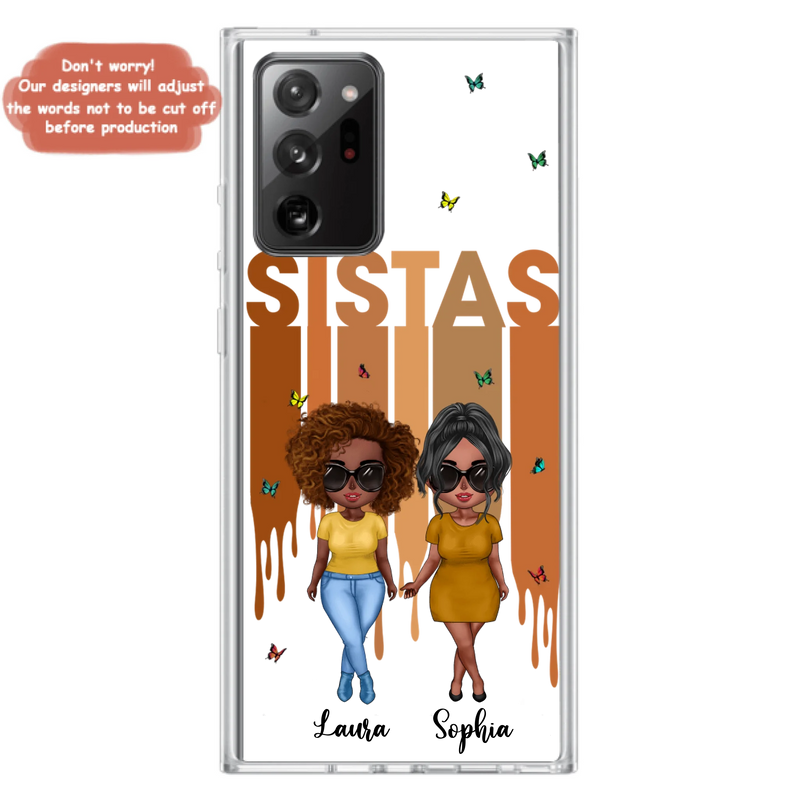 Custom Personalized Best Friends Phone Case - Upto 5 Girls - Gift Idea For Sisters/ Besties - Case For iPhone/Samsung