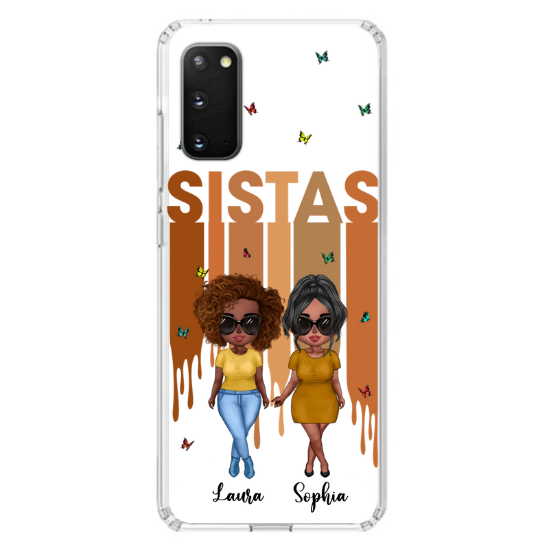 Custom Personalized Best Friends Phone Case - Upto 5 Girls - Gift Idea For Sisters/ Besties - Case For iPhone/Samsung