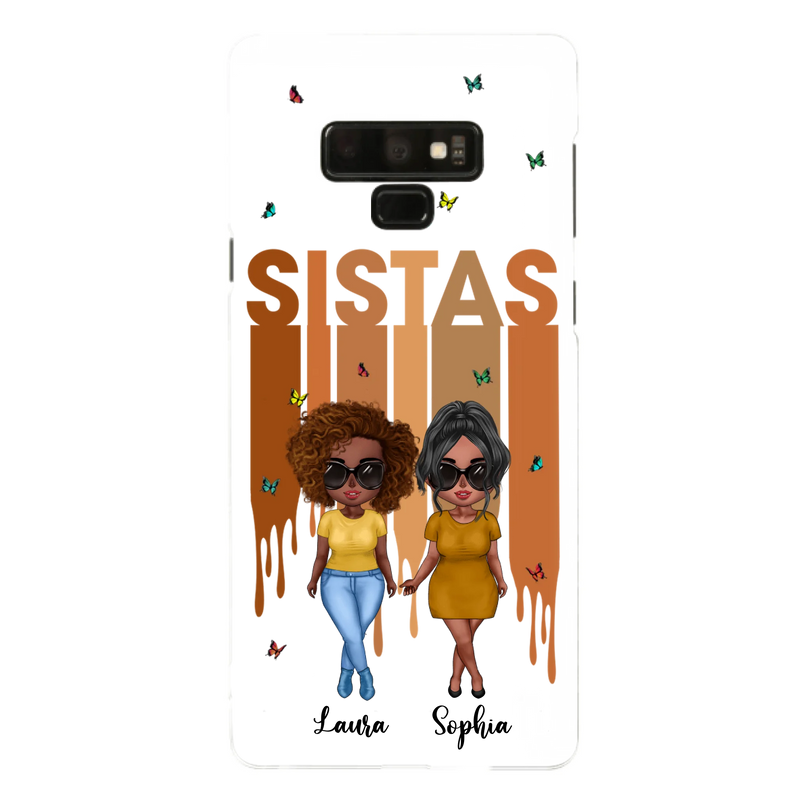 Custom Personalized Best Friends Phone Case - Upto 5 Girls - Gift Idea For Sisters/ Besties - Case For iPhone/Samsung