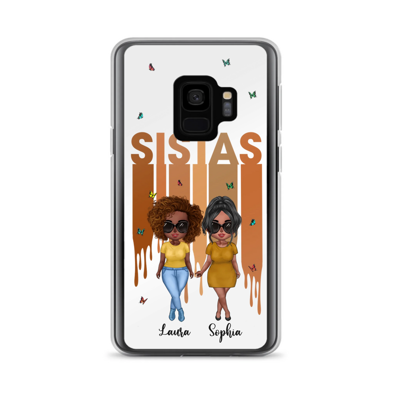 Custom Personalized Best Friends Phone Case - Upto 5 Girls - Gift Idea For Sisters/ Besties - Case For iPhone/Samsung