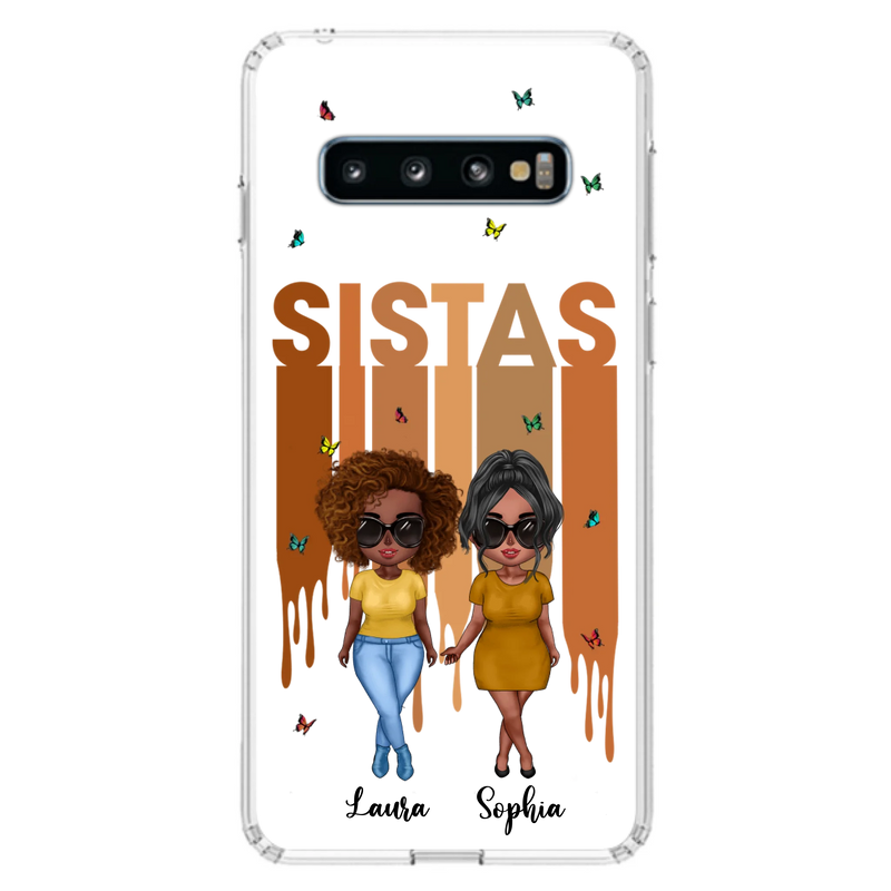 Custom Personalized Best Friends Phone Case - Upto 5 Girls - Gift Idea For Sisters/ Besties - Case For iPhone/Samsung