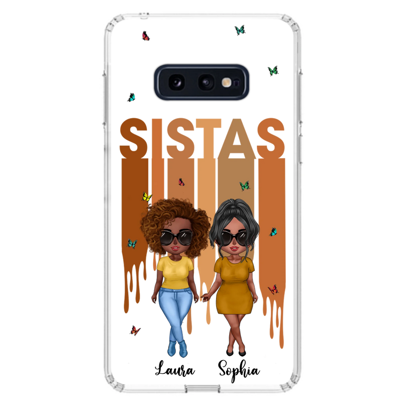 Custom Personalized Best Friends Phone Case - Upto 5 Girls - Gift Idea For Sisters/ Besties - Case For iPhone/Samsung