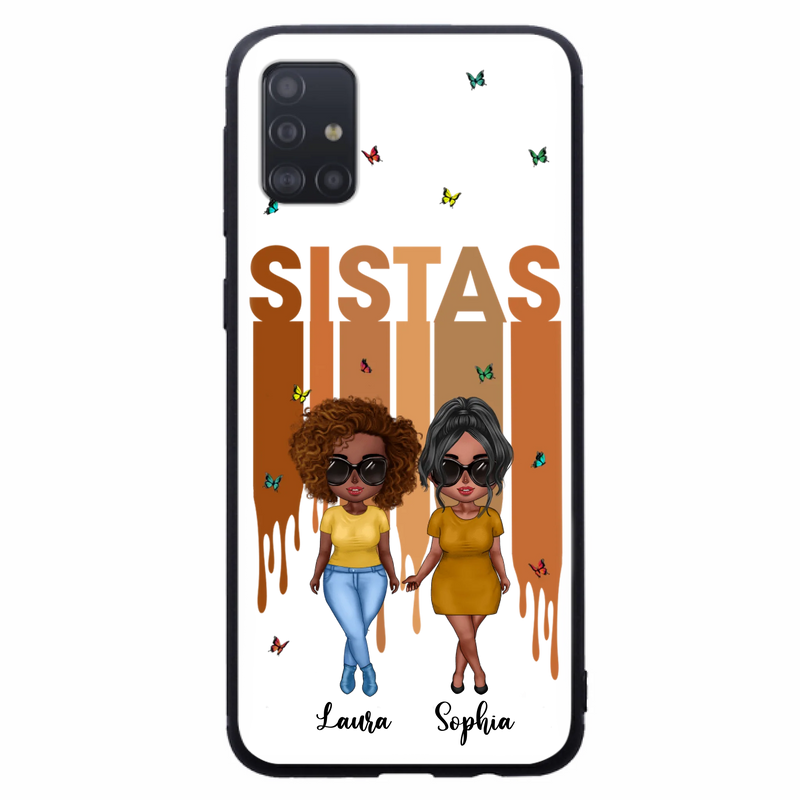 Custom Personalized Best Friends Phone Case - Upto 5 Girls - Gift Idea For Sisters/ Besties - Case For iPhone/Samsung