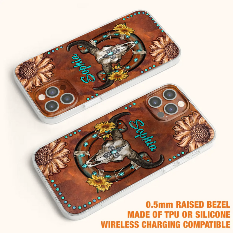 Custom Personalized Cowboy Cowgirl Phone Case - Case For iPhone/ Samsung