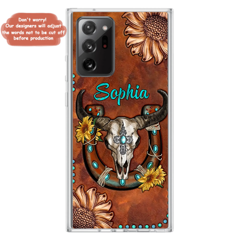 Custom Personalized Cowboy Cowgirl Phone Case - Case For iPhone/ Samsung