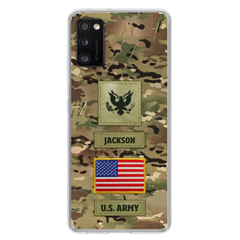 Custom Personalized Veteran Phone Case - Father's Day Gift for Veteran - Case For iPhone/Samsung