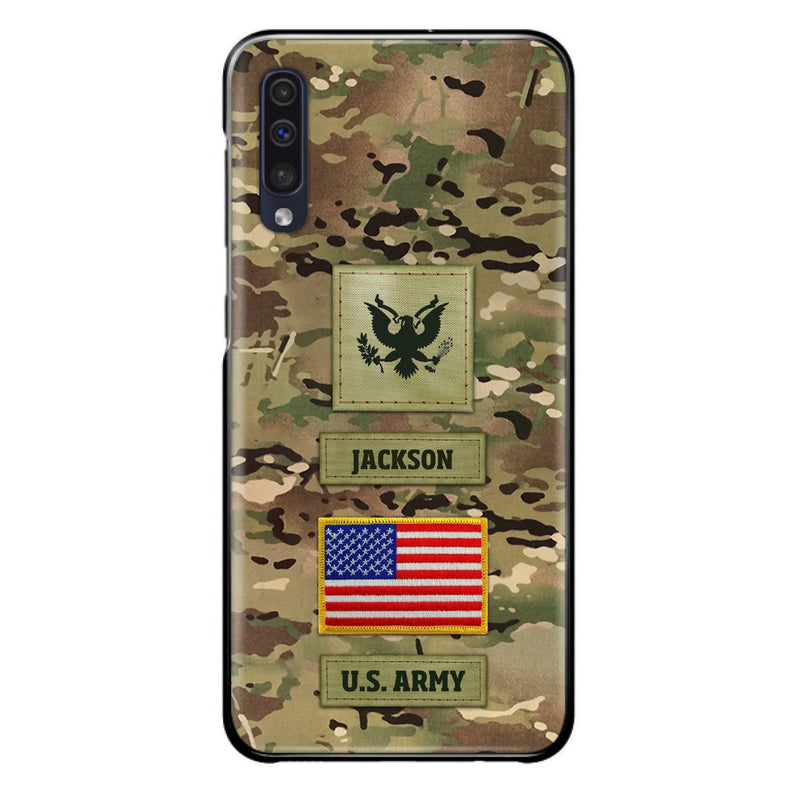 Custom Personalized Veteran Phone Case - Father's Day Gift for Veteran - Case For iPhone/Samsung