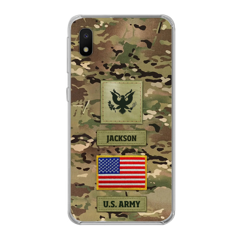 Custom Personalized Veteran Phone Case - Father's Day Gift for Veteran - Case For iPhone/Samsung