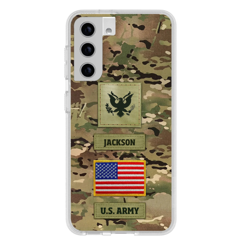 Custom Personalized Veteran Phone Case - Father's Day Gift for Veteran - Case For iPhone/Samsung