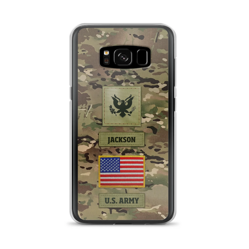 Custom Personalized Veteran Phone Case - Father's Day Gift for Veteran - Case For iPhone/Samsung