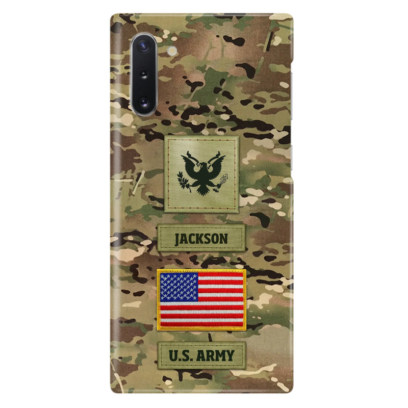 Custom Personalized Veteran Phone Case - Father's Day Gift for Veteran - Case For iPhone/Samsung
