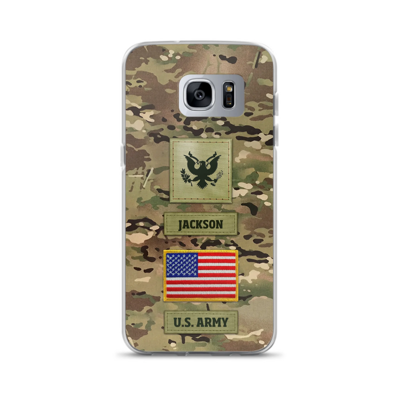 Custom Personalized Veteran Phone Case - Father's Day Gift for Veteran - Case For iPhone/Samsung
