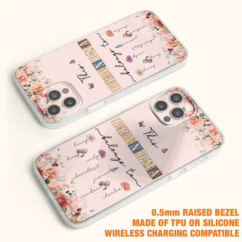 Custom Personalized Grandma/Mom Phone Case - Upto 7 Kids - Mother's Day Gift Idea for Grandma/Mom - Case for iPhone/Samsung