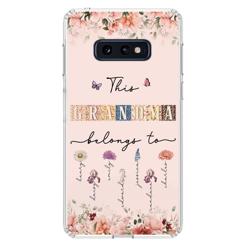 Custom Personalized Grandma/Mom Phone Case - Upto 7 Kids - Mother's Day Gift Idea for Grandma/Mom - Case for iPhone/Samsung