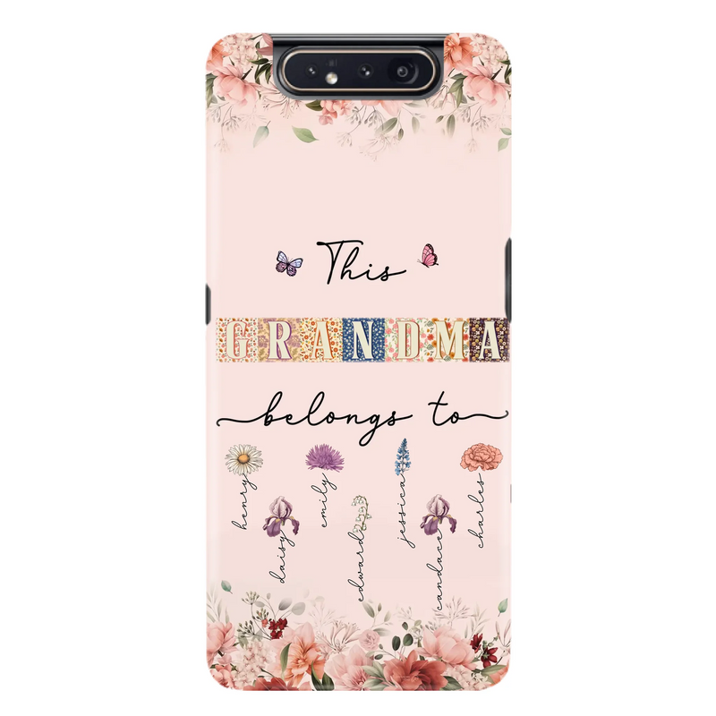 Custom Personalized Grandma/Mom Phone Case - Upto 7 Kids - Mother's Day Gift Idea for Grandma/Mom - Case for iPhone/Samsung