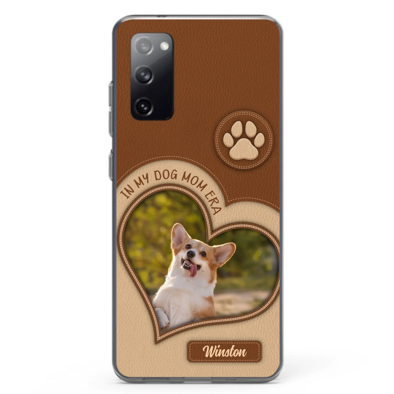Custom Personalized In My Dog Mom Era Phone Case - Upload Photo - Gift Idea For Dog Lover/ Mother's Day - Case For iPhone/ Samsung