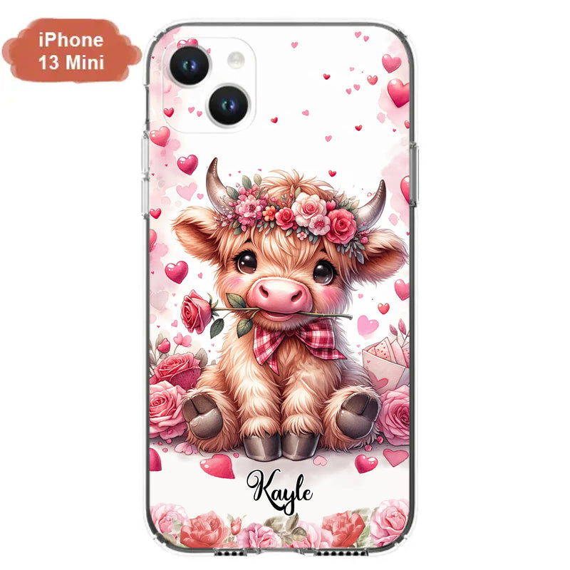 Lovely Highland Phone Case - Gift Idea For Birthday/Valentine's Day - Case For iPhone, Samsung