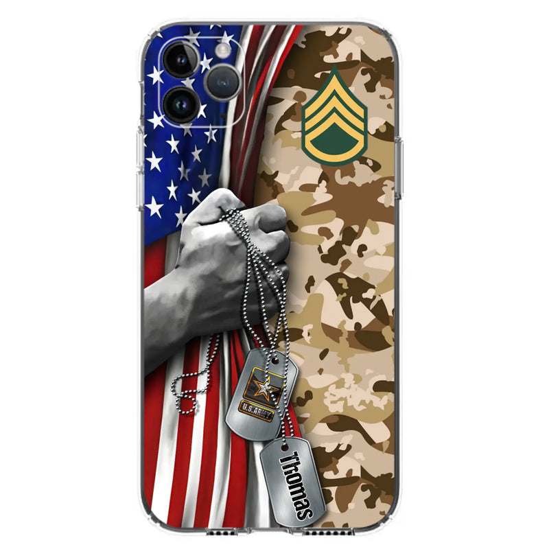 Custom Personalized Veteran Phone Case - Gift Idea For Veteran - Case For iPhone/ Samsung
