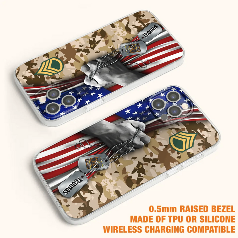 Custom Personalized Veteran Phone Case - Gift Idea For Veteran - Case For iPhone/ Samsung