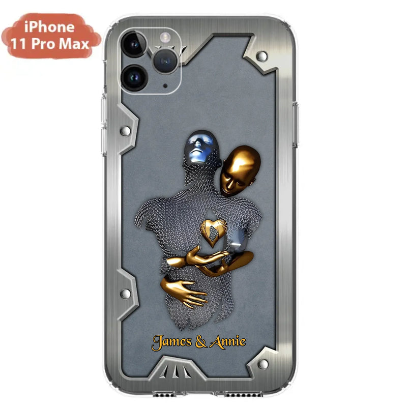 Custom Personalized Couple Phone Case - Gift Idea For Couple/ Valentines Day - Case For iPhone/ Samsung
