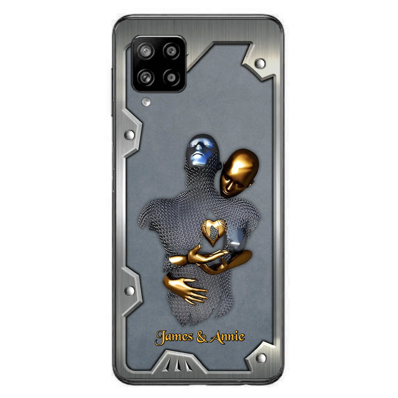 Custom Personalized Couple Phone Case - Gift Idea For Couple/ Valentines Day - Case For iPhone/ Samsung