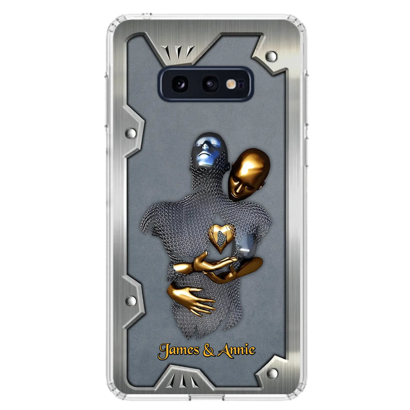 Custom Personalized Couple Phone Case - Gift Idea For Couple/ Valentines Day - Case For iPhone/ Samsung