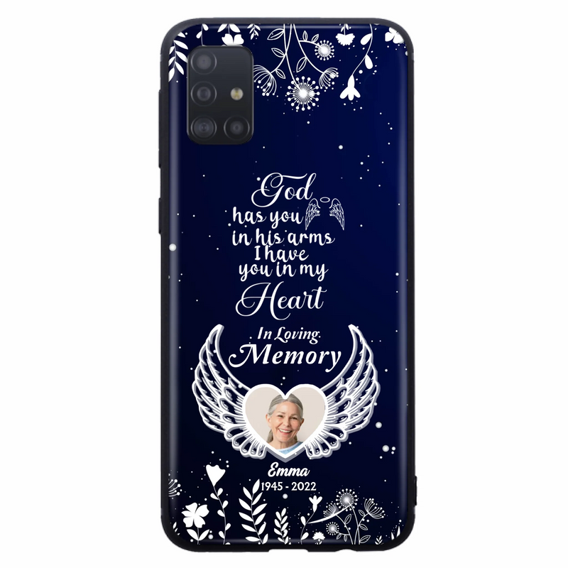 Personalized Memorial Phone Case - Memorial Gift Idea For Family - I Have You In My Heart - Case For iPhone/Samsung