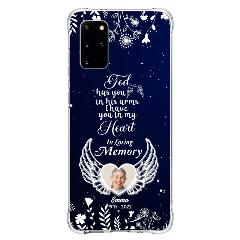 Personalized Memorial Phone Case - Memorial Gift Idea For Family - I Have You In My Heart - Case For iPhone/Samsung