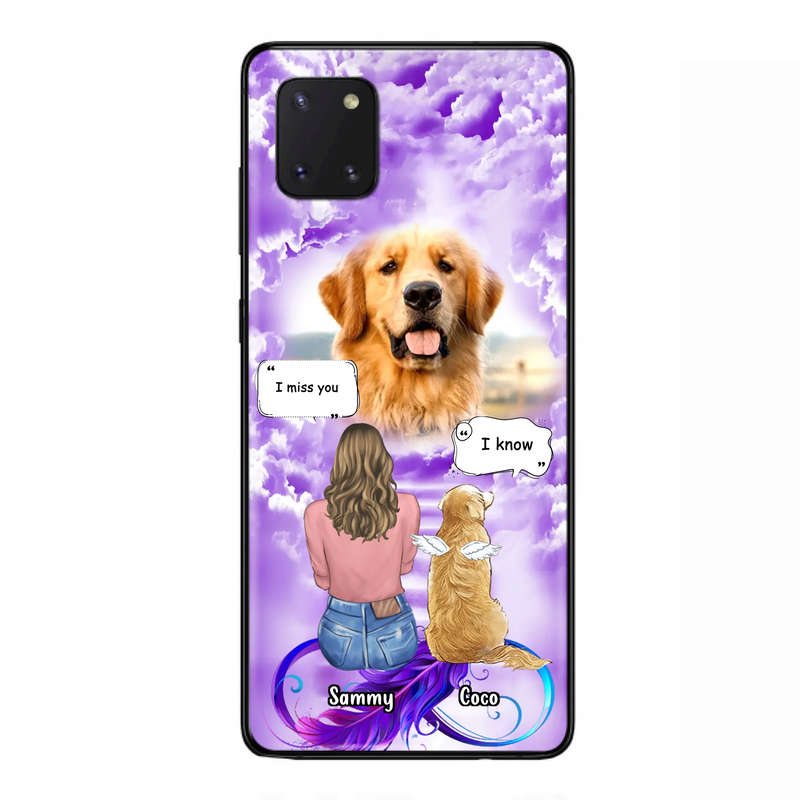 Custom Personalized Memorial Pet iPhone/ Samsung Case - Upload Photo - Memorial Gift Idea For Dog/Cat/Rabbit Lover