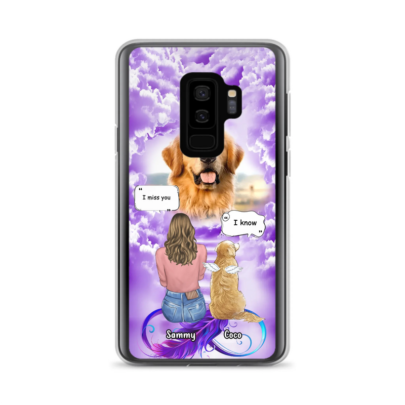Custom Personalized Memorial Pet iPhone/ Samsung Case - Upload Photo - Memorial Gift Idea For Dog/Cat/Rabbit Lover