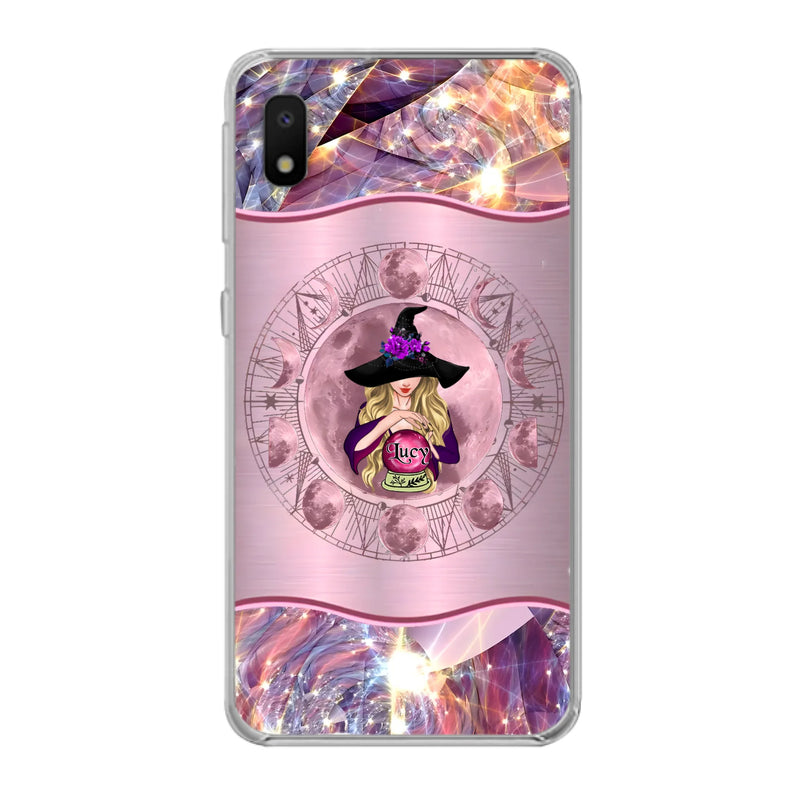 Personalized Witch Phone Case - Halloween Gift Idea For Witch Lovers - Case For iPhone/Samsung