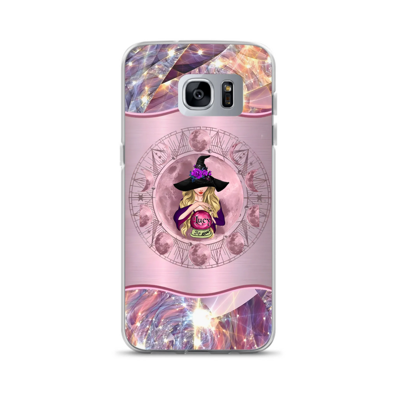 Personalized Witch Phone Case - Halloween Gift Idea For Witch Lovers - Case For iPhone/Samsung