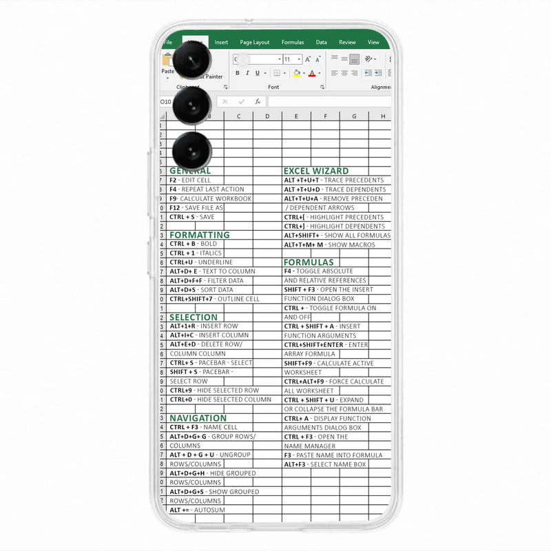 Personalized Excel Phone Case - Gift Idea For Excel Lovers - Cases For iPhone/Samsung