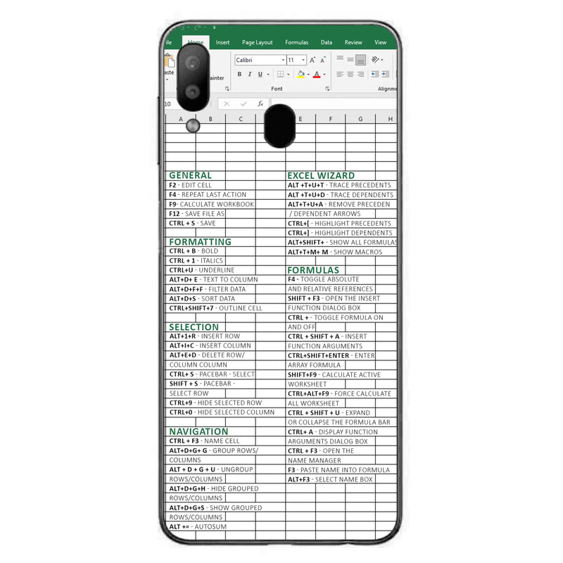 Personalized Excel Phone Case - Gift Idea For Excel Lovers - Cases For iPhone/Samsung