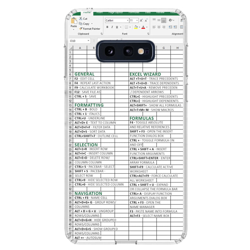 Personalized Excel Phone Case - Gift Idea For Excel Lovers - Cases For iPhone/Samsung